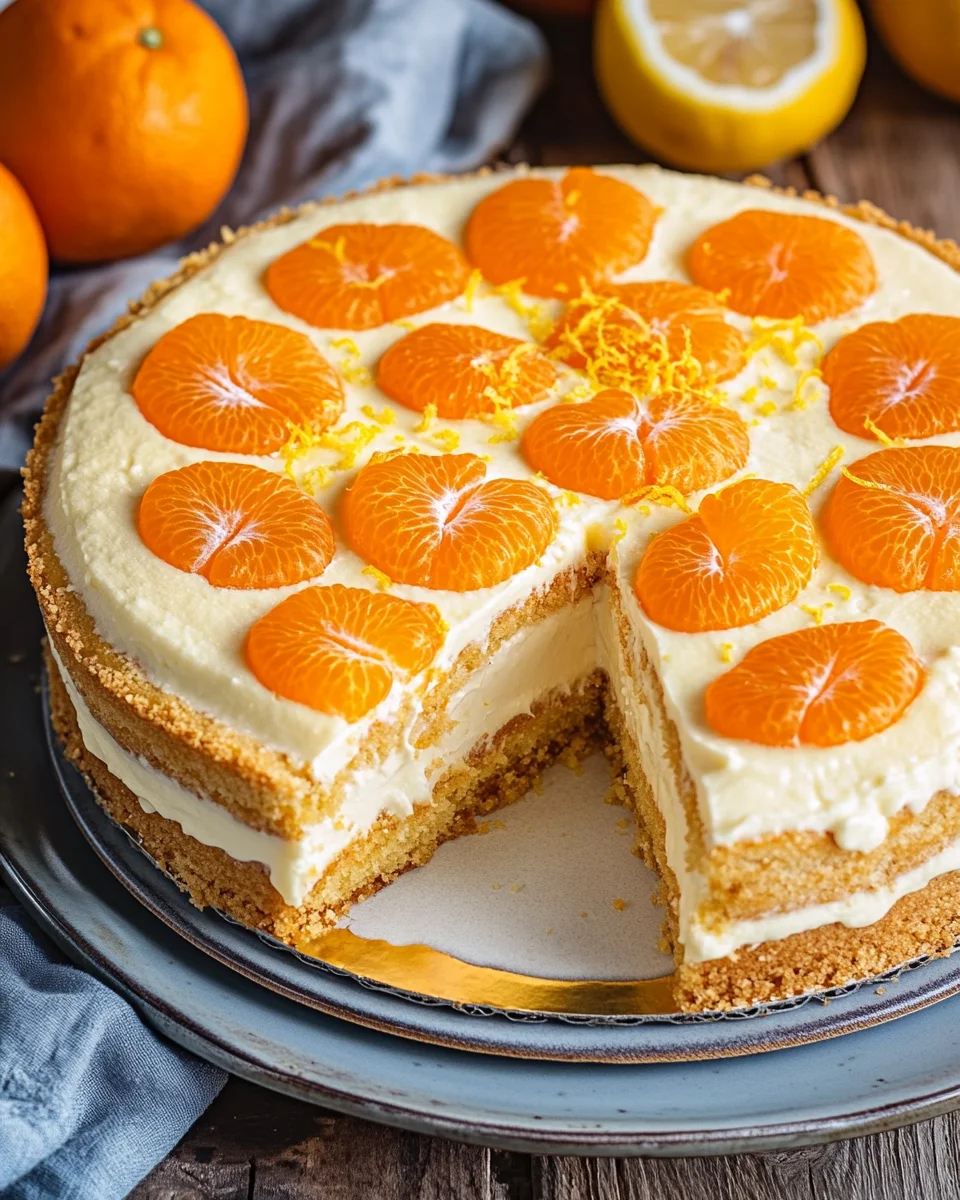 Schmandkuchen mit Mandarinen oder Faule Weiber Kuchen 17 Schmandkuchen
