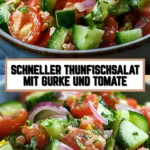 Schneller Thunfischsalat mit Gurke und Tomate 15 Pinterest Hidden Image