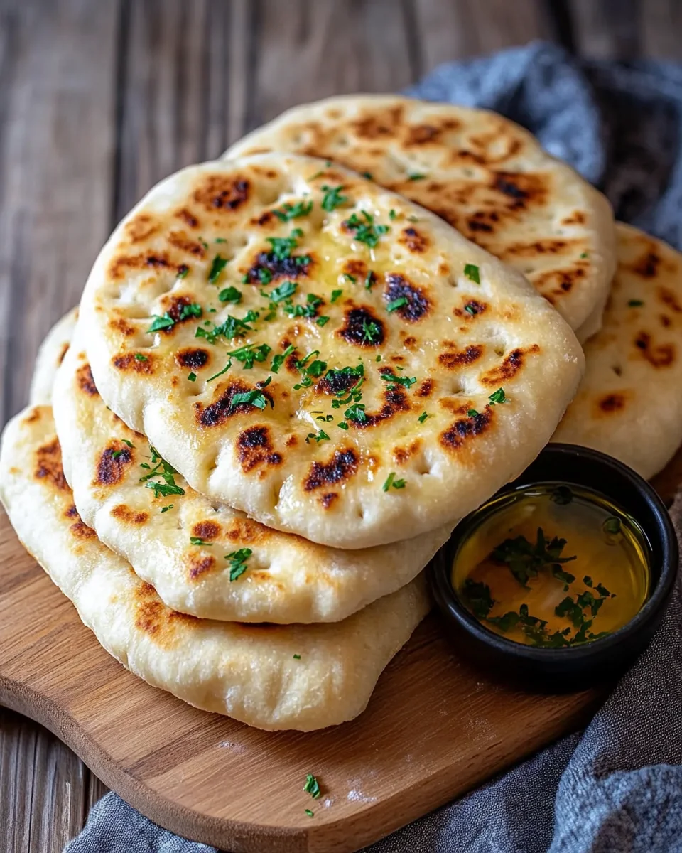 Schnelles Pfannenbrot ohne Hefe