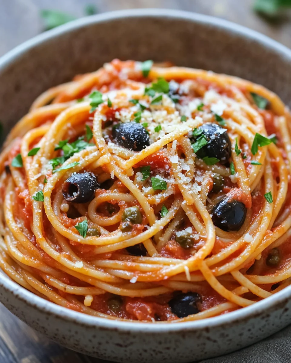 Spaghetti Puttanesca