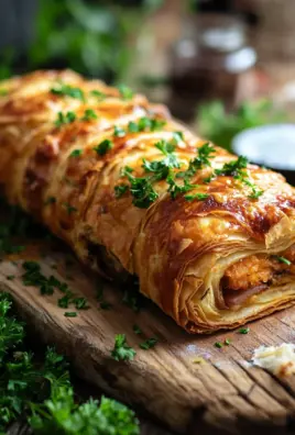 Teig eingerollt mit Hackfleisch Rezept 26 Teig eingerollt mit Hackfleisch Rezept