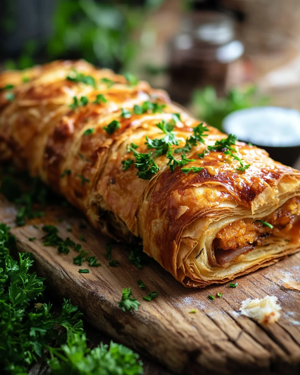 Teig eingerollt mit Hackfleisch Rezept 18 Teig eingerollt mit Hackfleisch Rezept