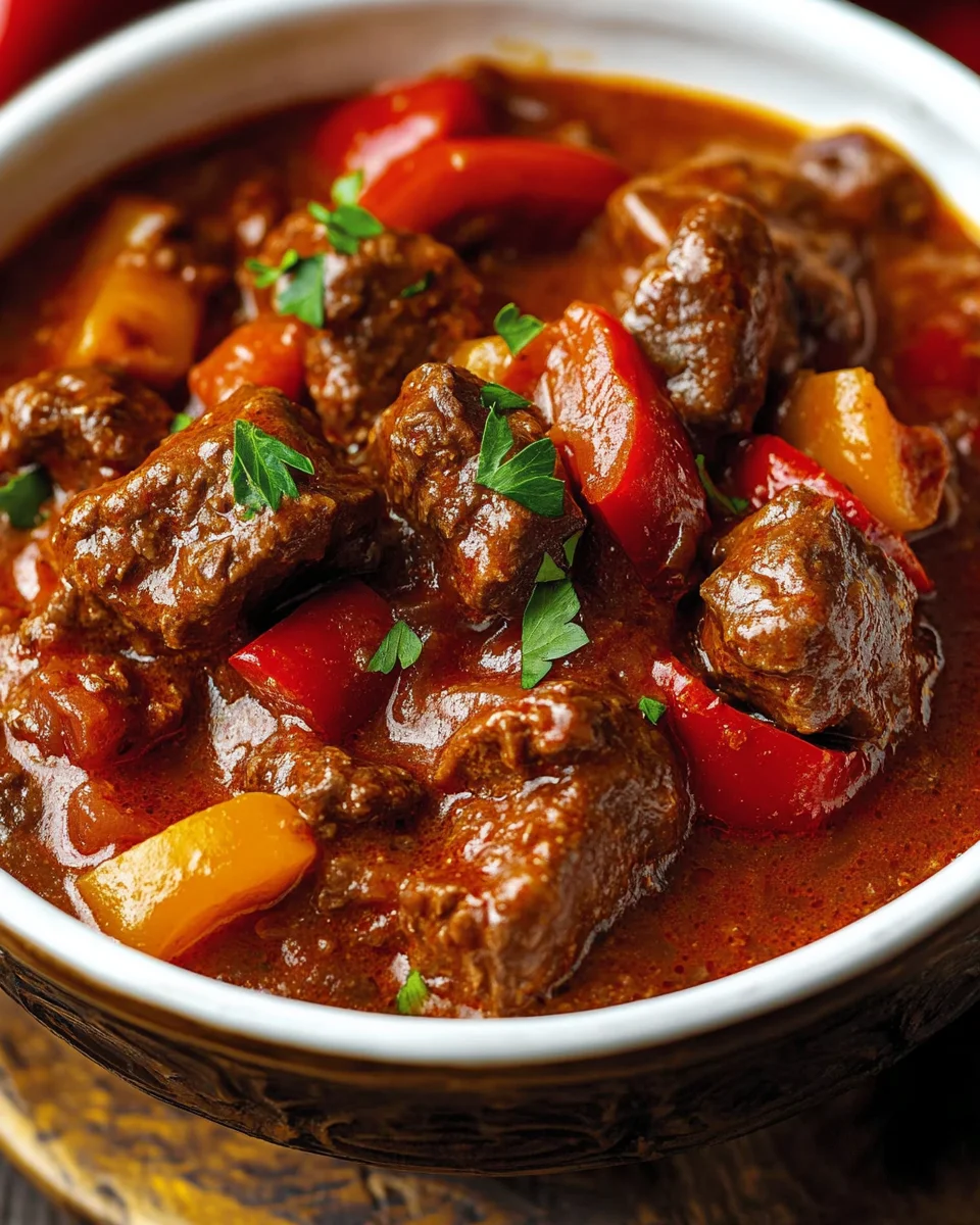 Ungarisches Paprika-Gulasch Rezept 22 Ungarisches