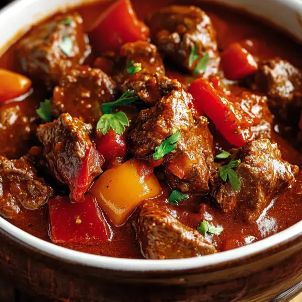 Ungarisches Paprika-Gulasch Rezept