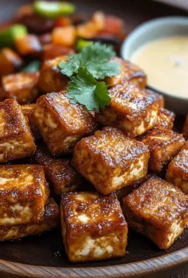 Wie man knusprigen gebackenen Tofu macht