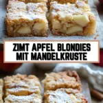 Zimt Apfel Blondies mit Mandelkruste 19 Pinterest Hidden Image