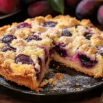 Zwetschgenkuchen mit Streusel