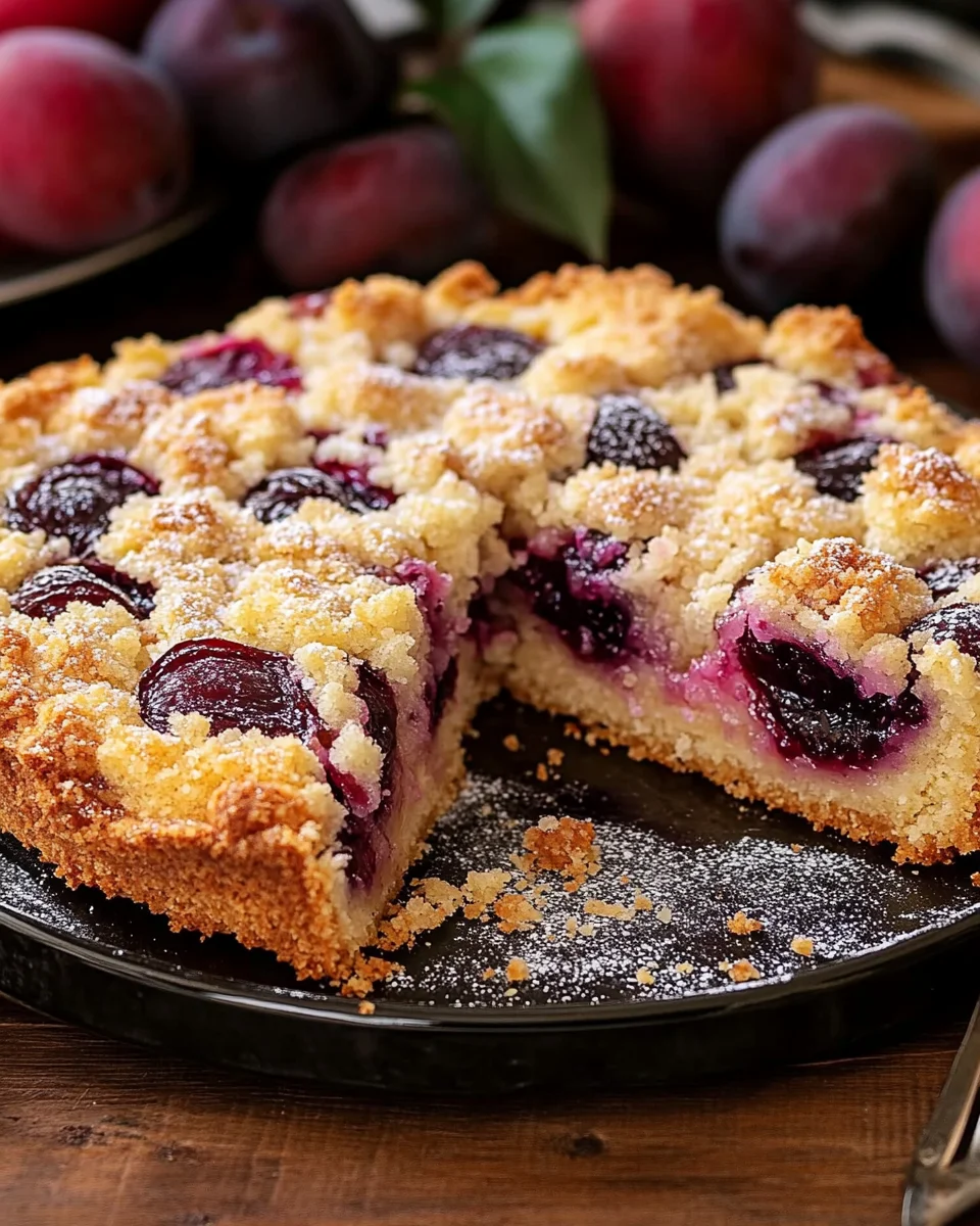 Zwetschgenkuchen mit Streusel 20 Zwetschgenkuchen mit Streusel
