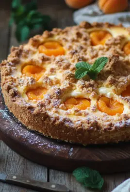 Aprikosenkuchen mit Quark und Streuseln 25 Aprikosenkuchen mit Quark und Streuseln