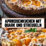 Aprikosenkuchen mit Quark und Streuseln 28 Pinterest Hidden Image