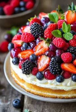Beeren Käsesahne Torte 22 Beeren Käsesahne Torte