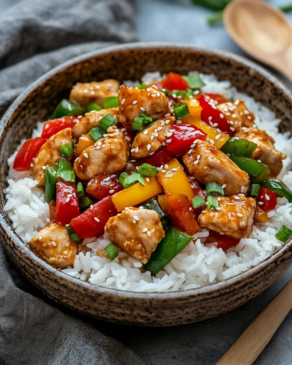 Bratreis mit Hähnchen 25 Bratreis
