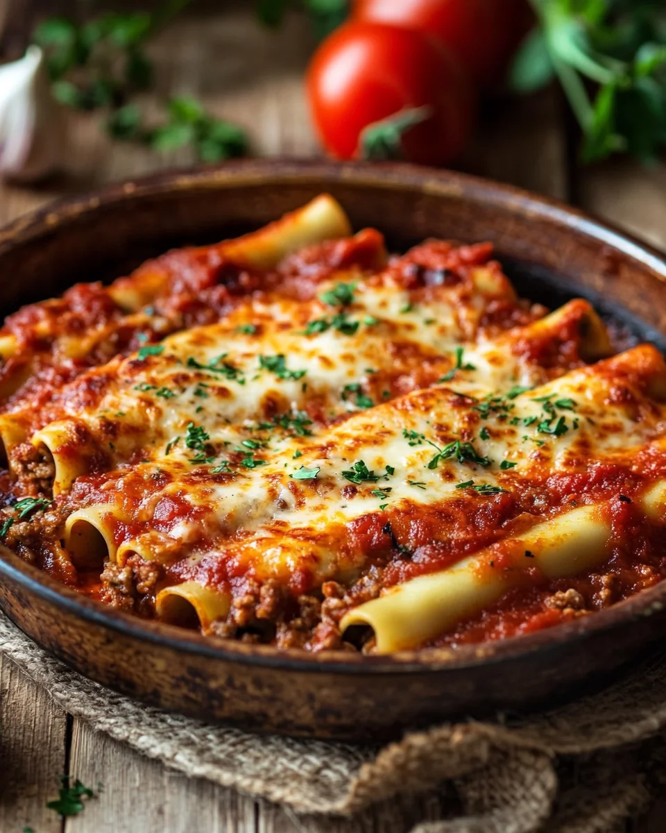 Cannelloni mit Rindfleisch und Käse 21 Cannelloni mit Rindfleisch und Käse