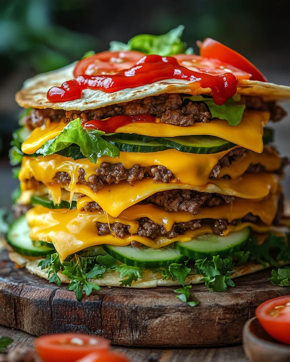 Cheeseburger-Torte 18 Cheeseburger-Torte