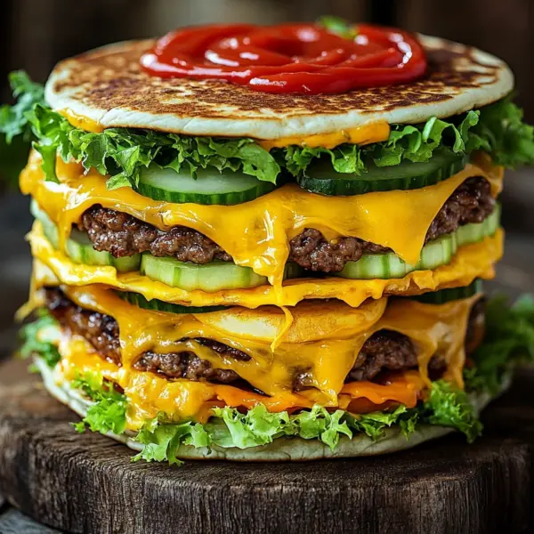 Cheeseburger-Torte