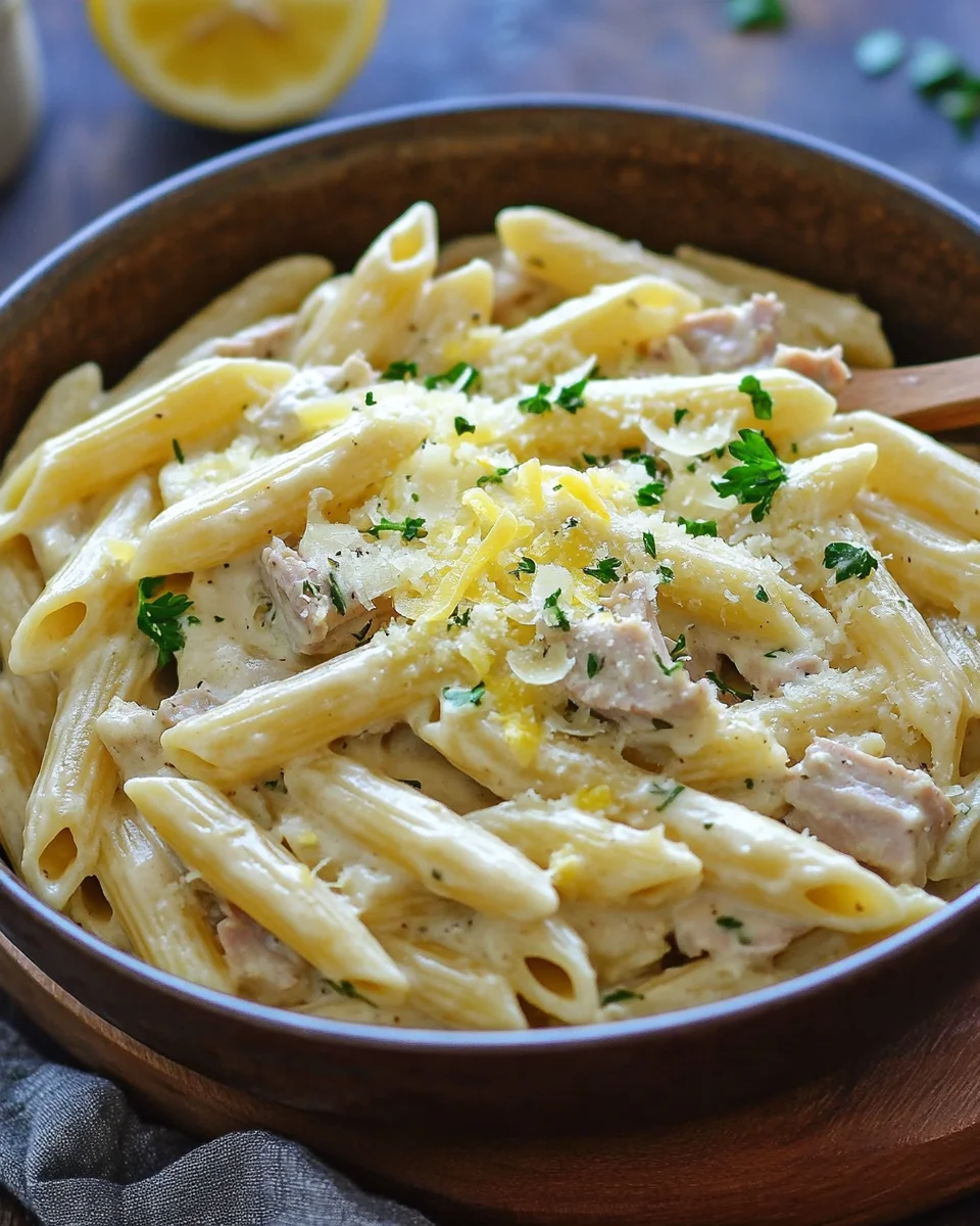 Cremige One Pot Pasta mit Thunfisch 26 Cremige One Pot Pasta mit Thunfisch