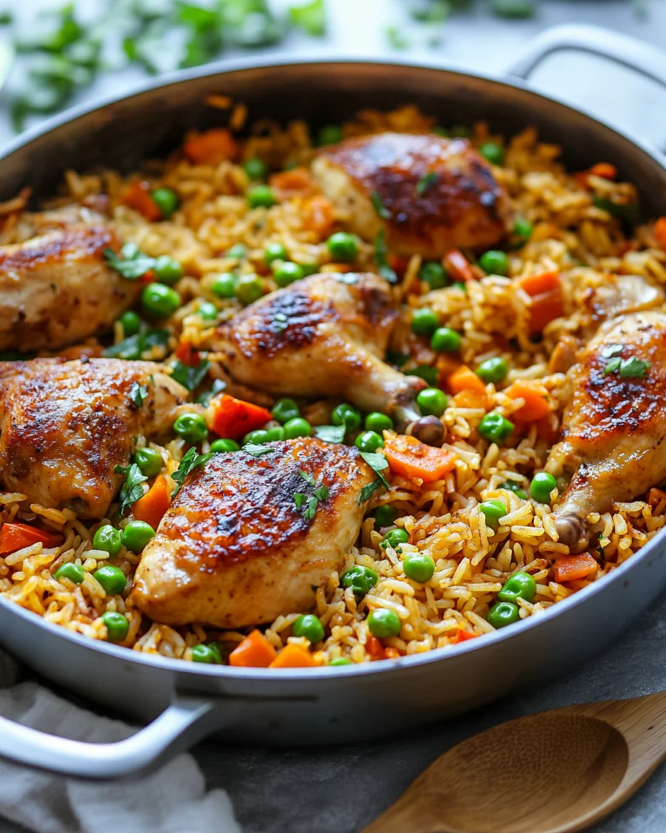 Ein Topf Hähnchen und Reis 21 Ein