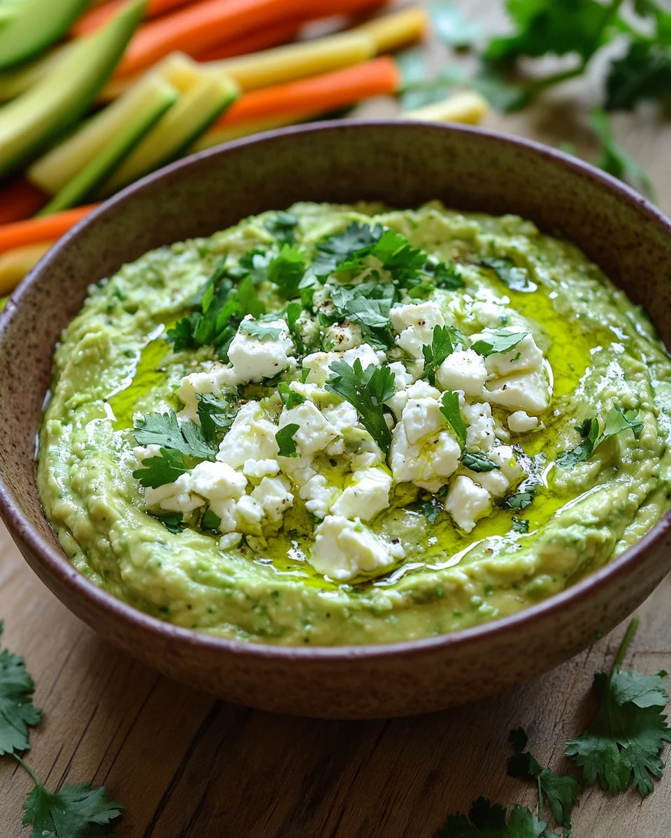 Feta-Avocado-Dip