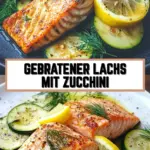 Gebratener Lachs mit Zucchini 14 Pinterest Hidden Image