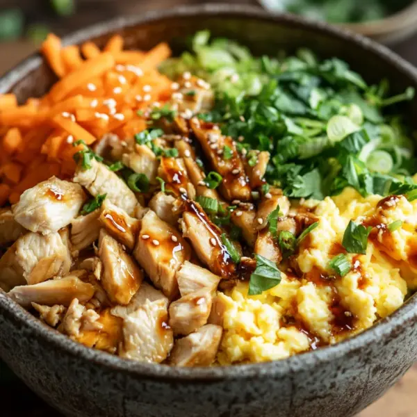 Gesunde Egg Roll in a Bowl
