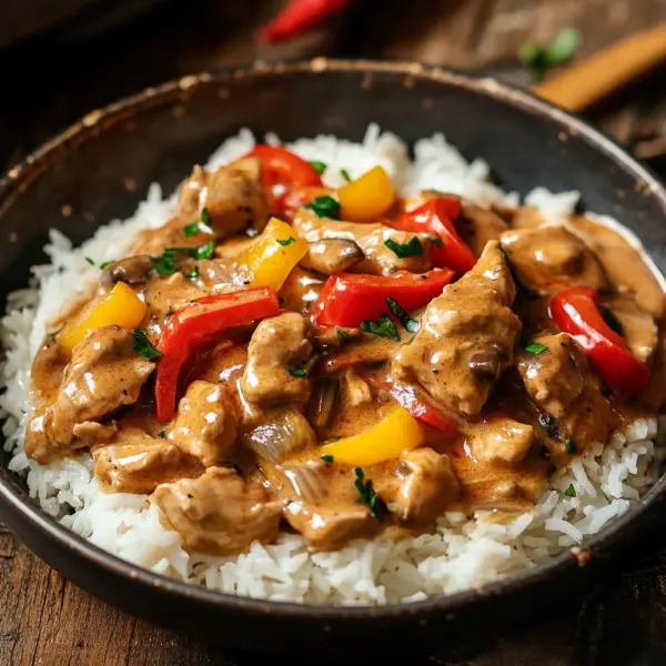 Hähnchen Stroganoff mit Suchtpotenzial Rezept