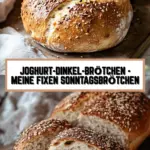 Joghurt-Dinkel-Brötchen - meine fixen Sonntagsbrötchen 18 Pinterest Hidden Image