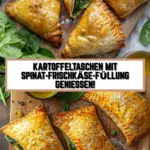 Kartoffeltaschen mit Spinat-Frischkäse-Füllung genießen! 21 Pinterest Hidden Image