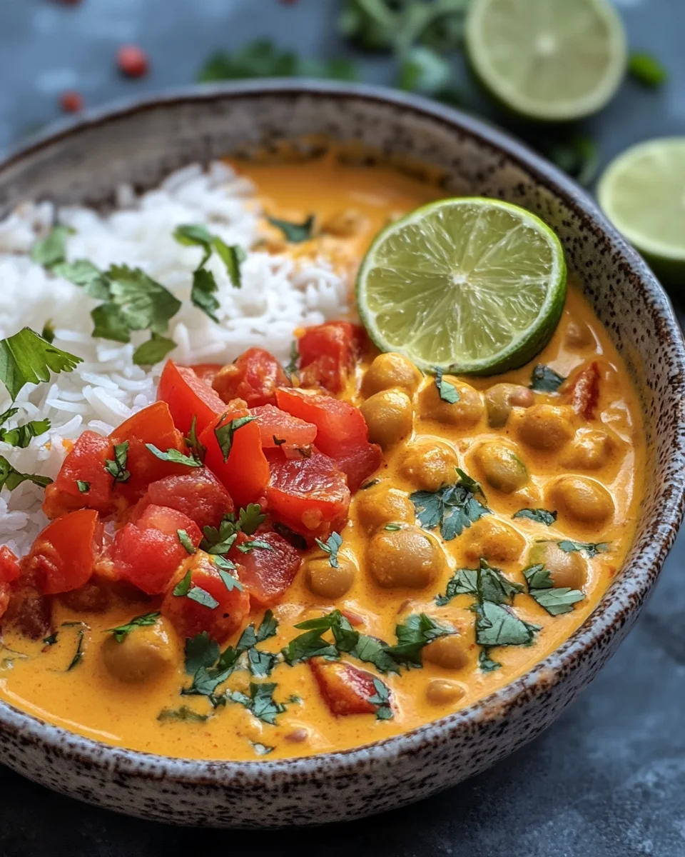 Kichererbsen-Curry mit Kokosmilch 24 Kichererbsen-Curry