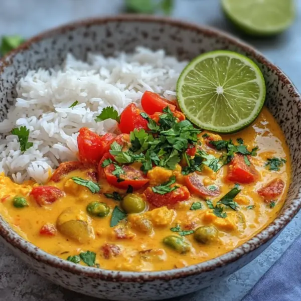 Kichererbsen-Curry mit Kokosmilch