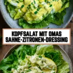 Kopfsalat mit Omas Sahne-Zitronen-Dressing 18 Pinterest Hidden Image
