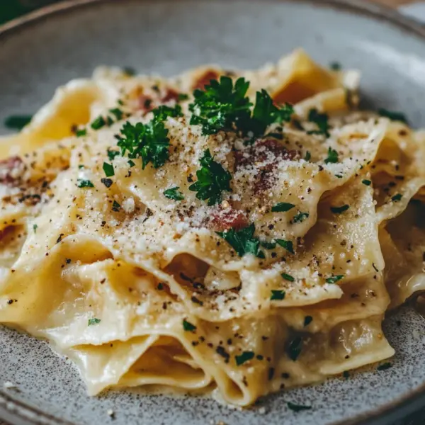Maultaschen Carbonara