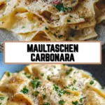 Maultaschen Carbonara 17 Pinterest Hidden Image