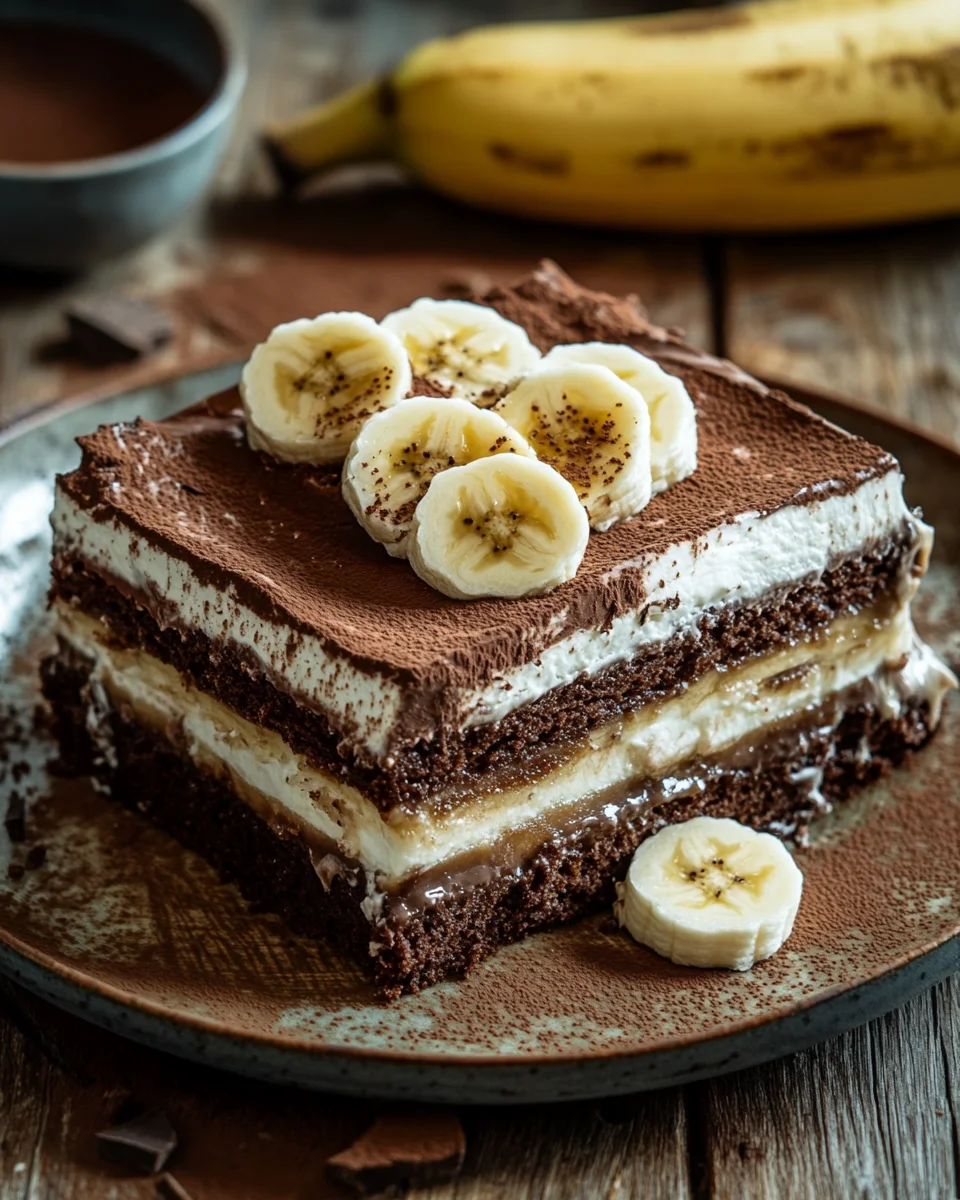 Maulwurfkuchen mit Banane 21 Maulwurfkuchen