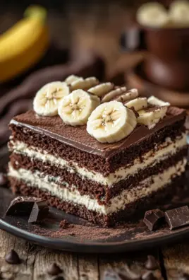 Maulwurfkuchen mit Banane 24 Maulwurfkuchen mit Banane