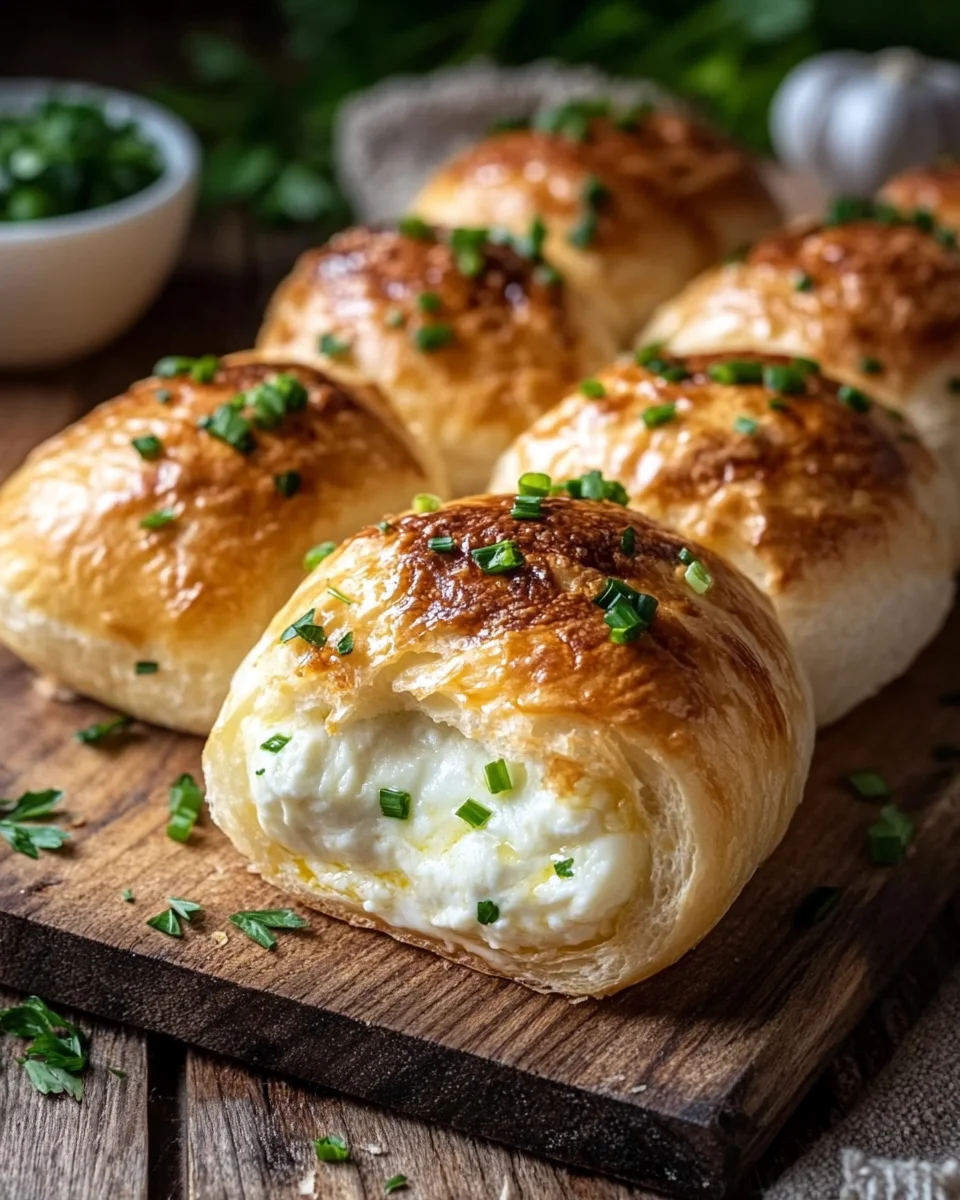 Megalecker Knoblauch Brötchen gefüllt mit Mozzarella Käse Rezept 19 Megalecker