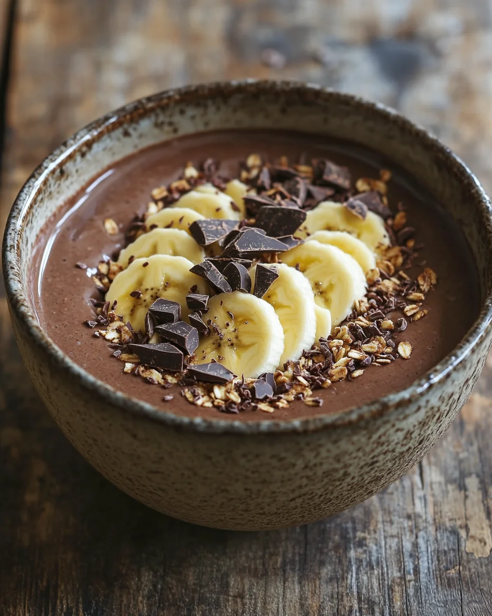 Schoko-Smoothie-Bowl
