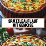 Spätzleauflauf mit Gemüse 23 Pinterest Hidden Image