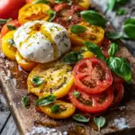 Tomatensalat mit Burrata