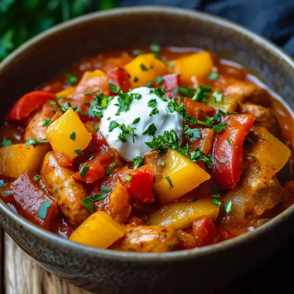 Würstchengulasch für Kinder