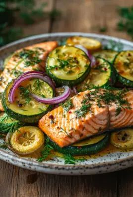 Zucchinipfanne mit Lachs 21 Zucchinipfanne mit Lachs